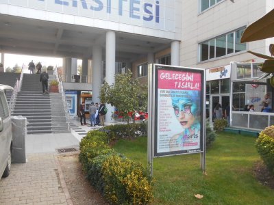 university campus billboards
